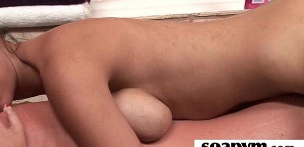  a very hot soapy massage and a hard fucking 27